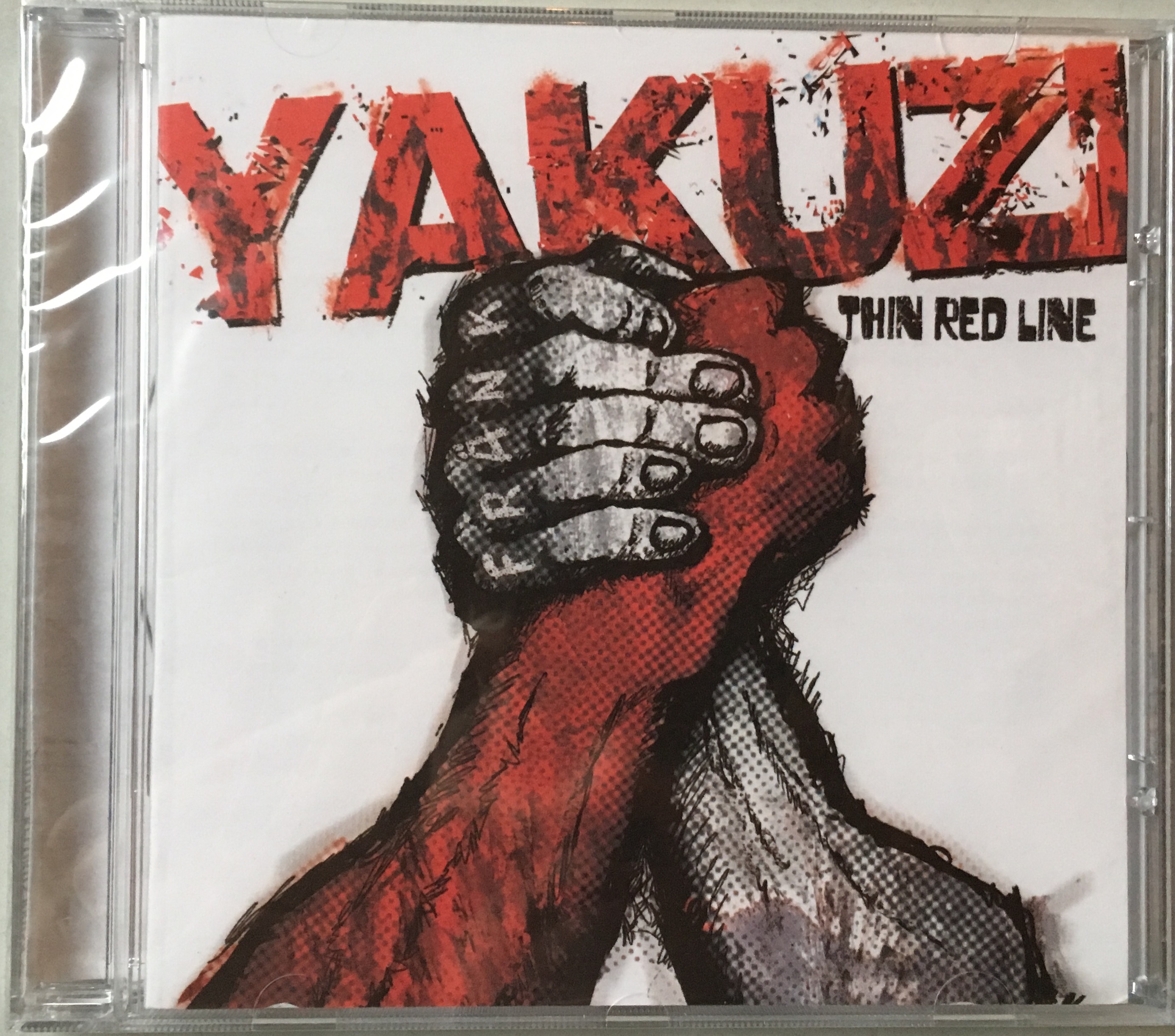 Cover Yakuzi Thin Red Line Albumcover Yakuzi "Thin Red Line" 2008